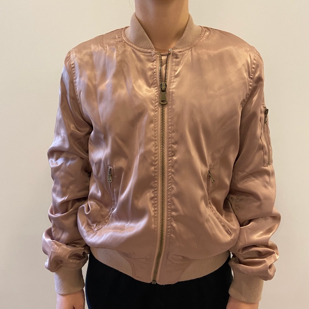 Pink bomber jacket - Picture 4 of 4